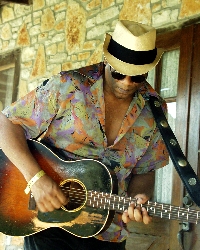 Sam, member of Leeann Atherton Band