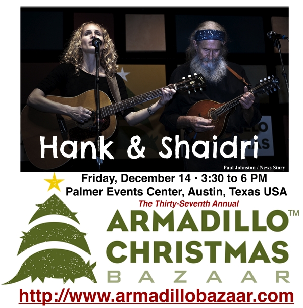 Hank and Shaidri Alrich at the 2012 Armadillo Christmas Bazaar - AustinNewsStory.com