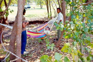 The Hammock:Hector Lujan,left;Paul Johnston,center;Juan Madrano,right. - Texas International Pop Festival 1969 - Copyright, Paul Johnston, Austin News Story